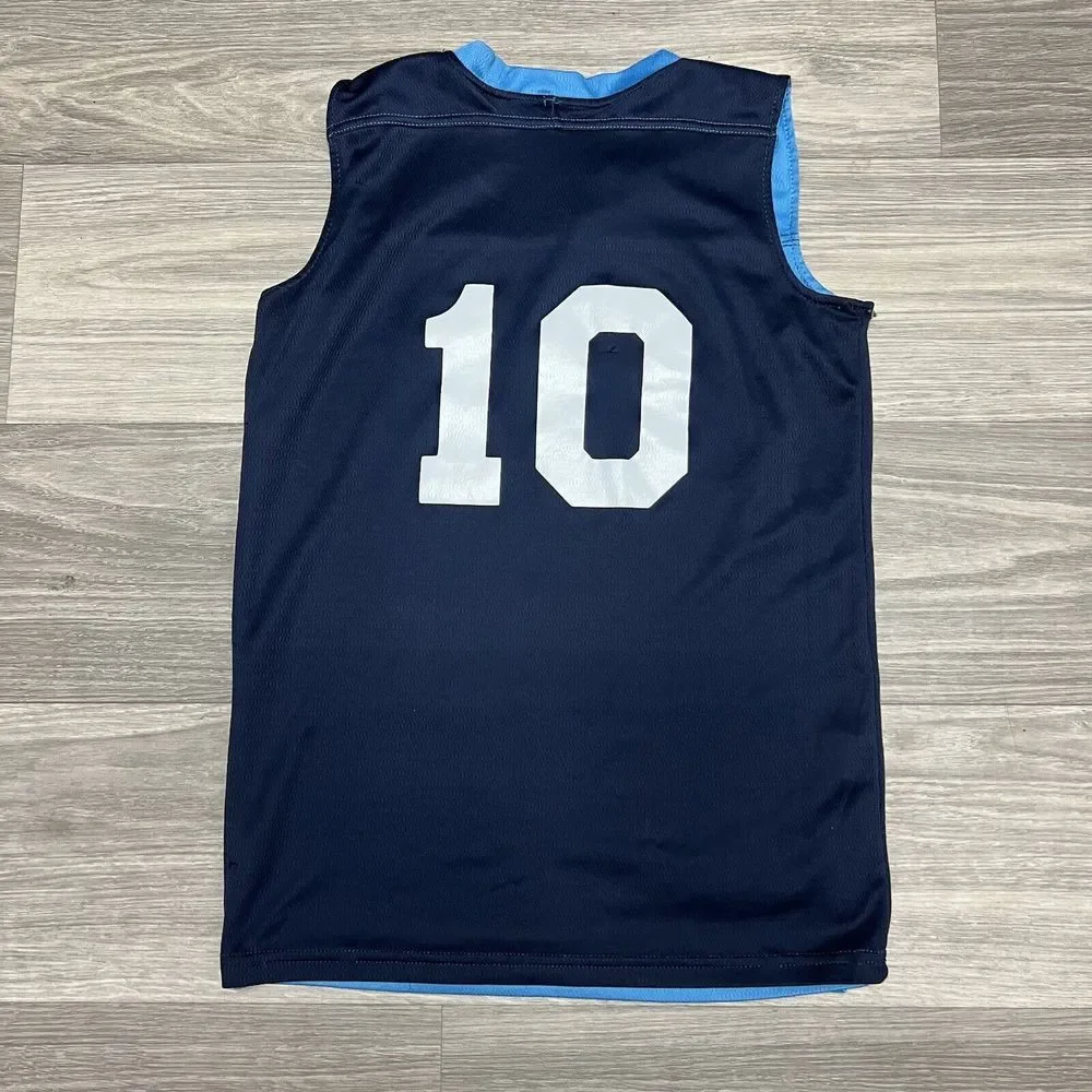 Oklahoma City Thunder Kids‎ Youth Medium Jersey Reversible READ Blue Gym Sports